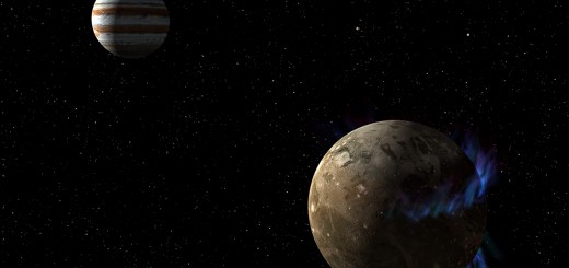 De l'eau sur Ganymède plus grosse lune de Jupiter