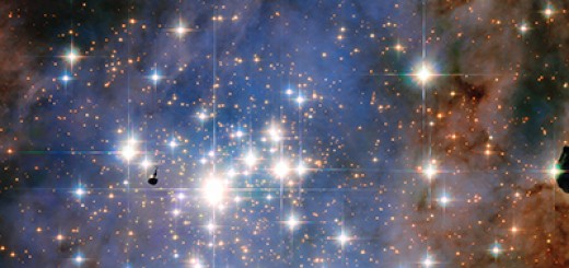 Les diamants sont éternels ou un jeune amas d'étoiles dans notre voie lactée