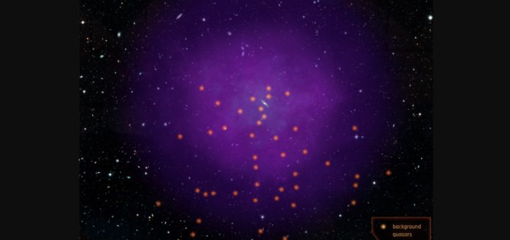 Un halo autour de la galaxie d'Andromède M31